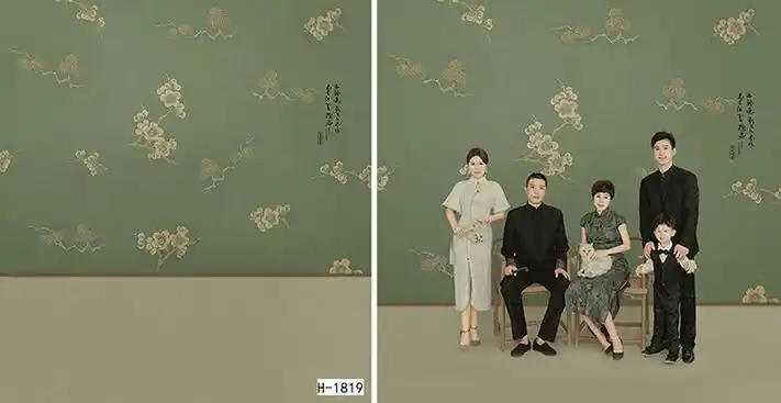 【精选品质】 官方旗舰同款影楼全家福摄影背景布儿童中国风古风古装