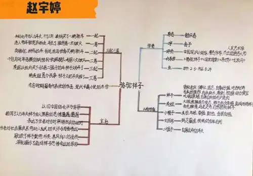 别样读书—《骆驼祥子》思维导图分享会