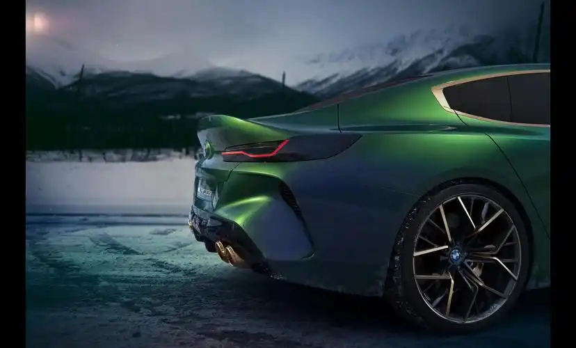 宝马的下一个旗舰产品——宝马m8 gran coupe概念车