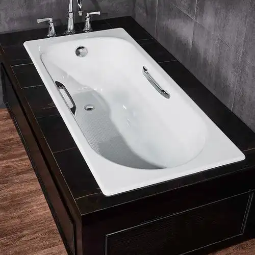 铸铁浴缸科勒k940t家用17米嵌入式成人普通浴缸