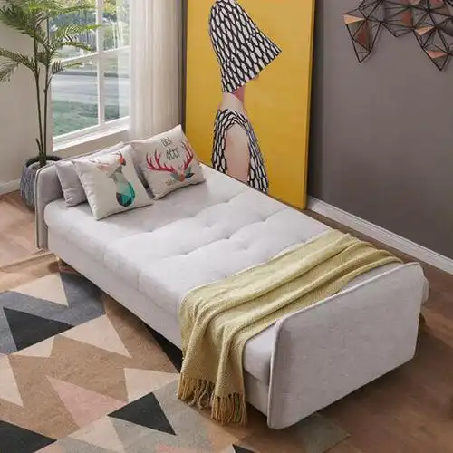 云贵简约布艺沙发两用沙发床