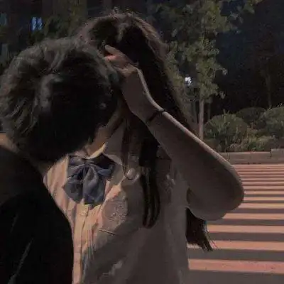 高清真人超仙情头图片唯美超甜的情侣微信头像