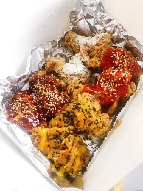 韩式炸鸡双拼炸鸡图片