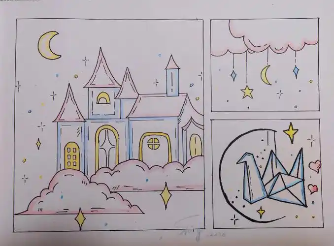 shiny梦幻城堡卡通画