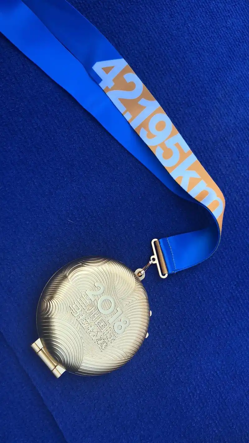 兰州马拉松爆款奖牌