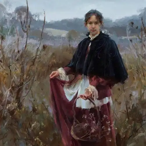 浪漫写实主义人物油画|daniel f.gerhartz|画家|田园诗_网易订阅