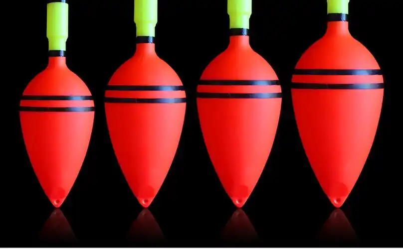 特价海钓大肚漂鱼漂红旗鲢鳙钓组海竿矶钓浮漂配爆炸钩 4号大肚漂