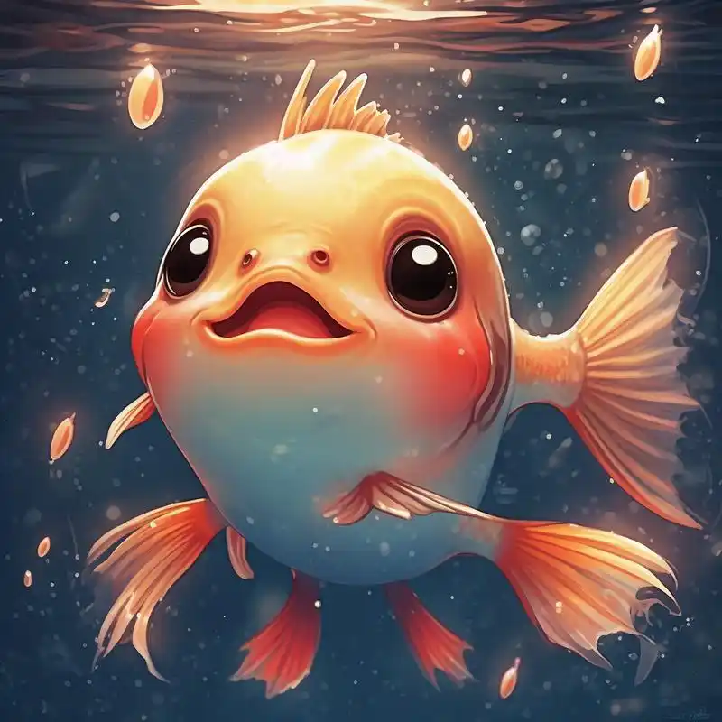 鱼的头像来啦95超有趣!