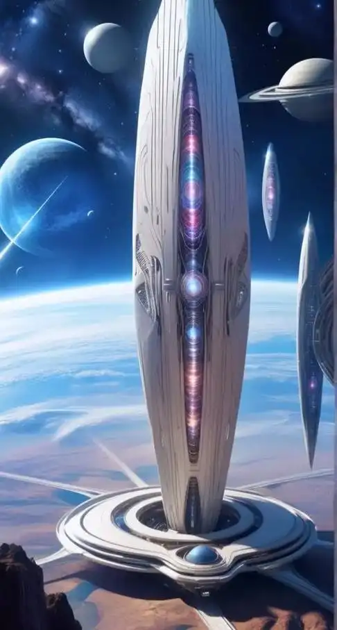 科幻 #宇宙飞船 #未来世 - 抖音