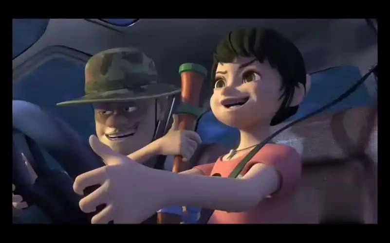 这光头强和赵琳的笑声突然想起灰太狼和红太狼