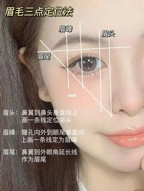 手把手教学零基础日常通勤眉毛画法教程