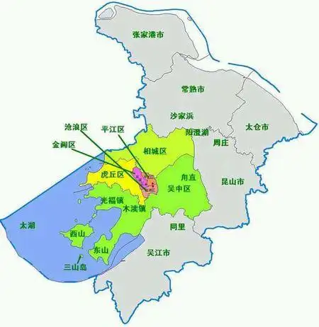 江苏省苏州市有几个区