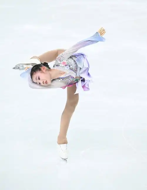 花样滑冰公开组团体赛女单自由滑赛况