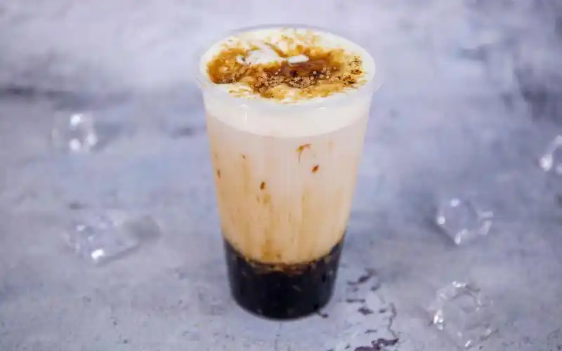 布蕾波波茶的做法——小兔奔跑奶茶培训