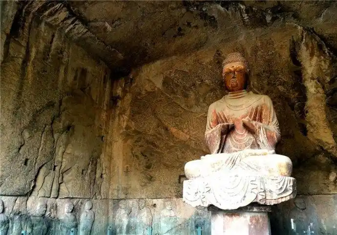 洛阳.龙门石窟.看经寺