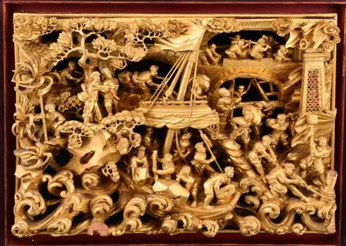 广东民间工艺中的红色经典