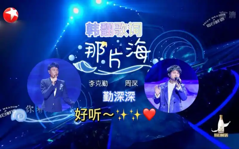 勤深深《那片海》纯享-韩翻