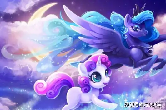 十二星座专属小马宝莉,白羊座魔幻炫酷,金牛座的光彩照人!