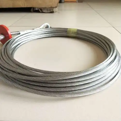 防旋转钢丝绳钢芯微型电动葫芦家用小吊机提升机专用实心无旋转pa200