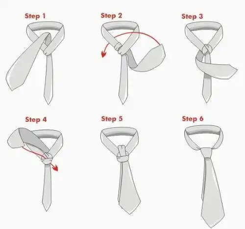 如何正确打领带