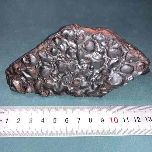 天然鲕状肾状赤铁矿石矿物晶体教学标本矿物颜料岩彩原料实验测试