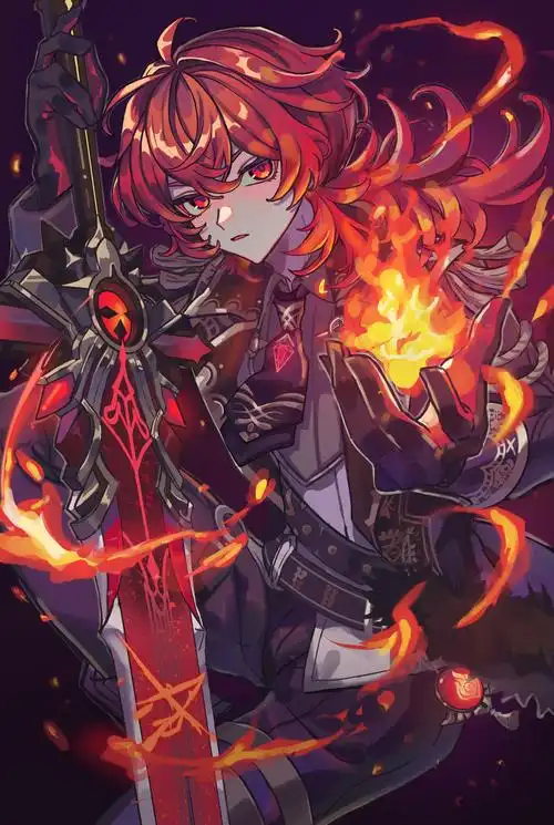 时尚迪卢克原神