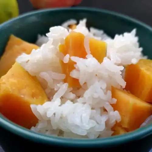 红薯饭,香甜可口,方便又省事