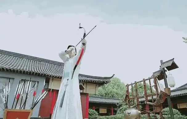 古装男星搭弓射箭谁最帅,最英俊有魅力