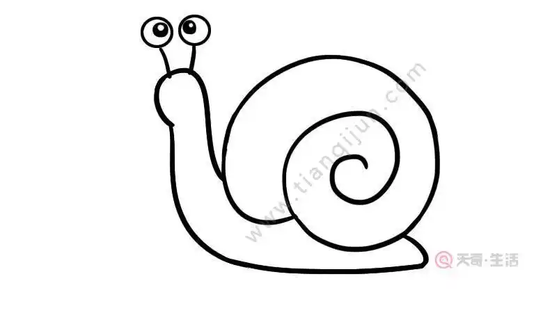 搬家简笔画蜗牛画法简笔画大图苗苗简笔画蜗牛神奇简笔画蜗牛蜗牛儿童