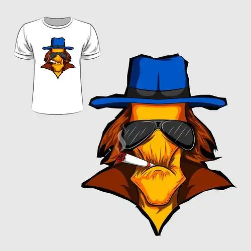 个性设计t恤矢量图片(图片id:1394390)_-印花图案-底纹边框-矢量素材