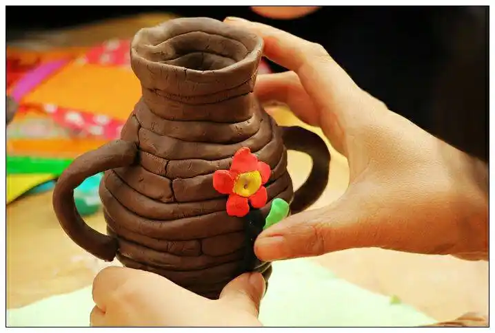 北苑幼儿园家长开放日 (陶泥制作篇)