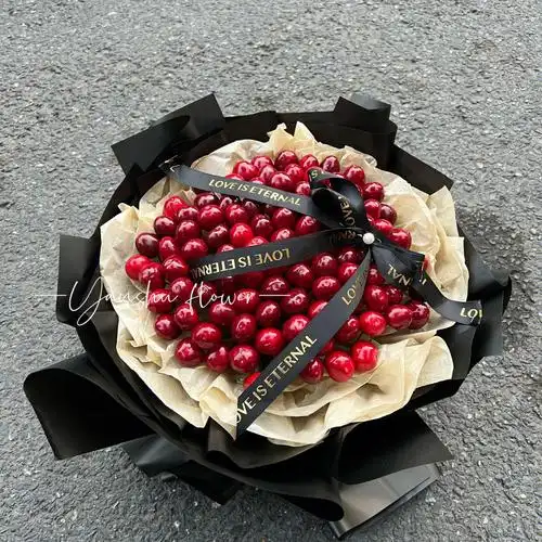 99颗车厘子花束