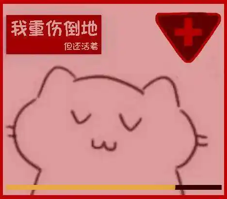 我重伤倒地但还活着u肥肥猫猫表情包67斗图表情