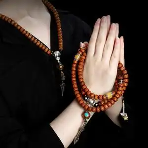 手串男女手链图片】星月菩提子108佛珠手串男女手链图片大全_q友网