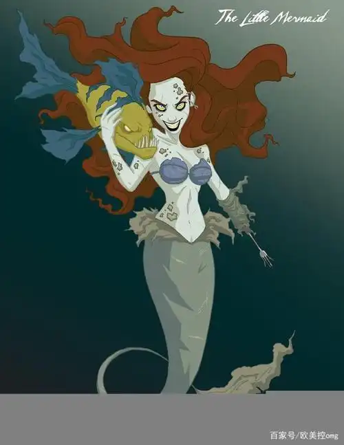 我们的小美人鱼!太毁童年了!