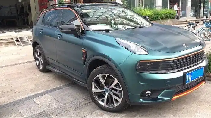 领克01,时间限量版全国首改颜色.