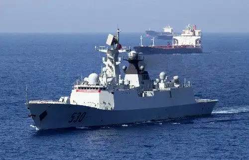 弹出靶落!中国海军徐州舰成功拦截4批导弹