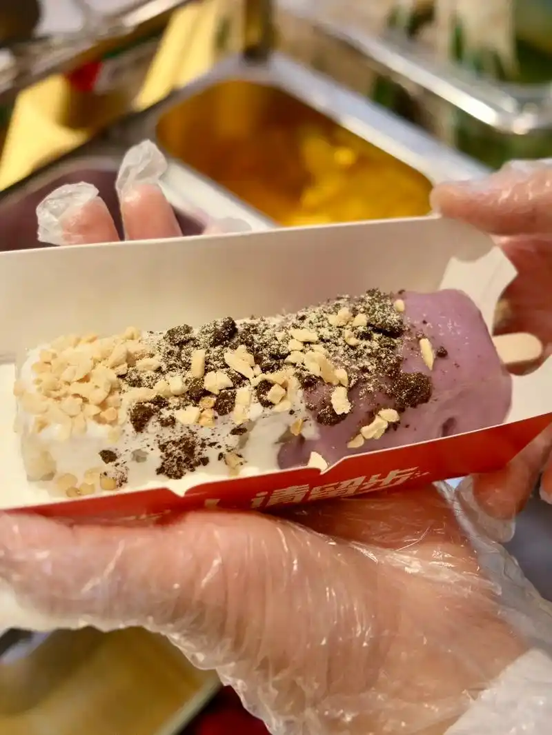 冰凉爽口的糯米冰糕粽子