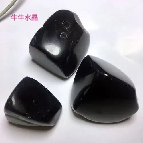 水晶碎石黑曜石原石摆件大颗粒矿石标本能量石毛料雕刻料超值