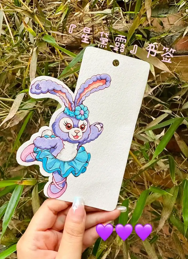 马克笔手绘星黛露书签,一分钟教你学会#星黛 - 抖音