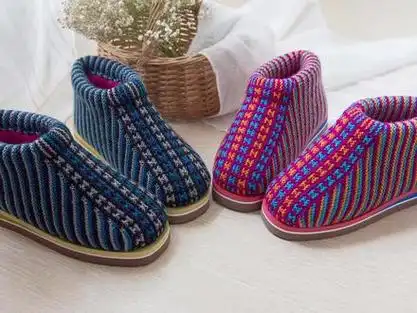 手工毛线棉鞋最新款_手工毛线棉鞋编织花样_手工毛线棉鞋最新款式