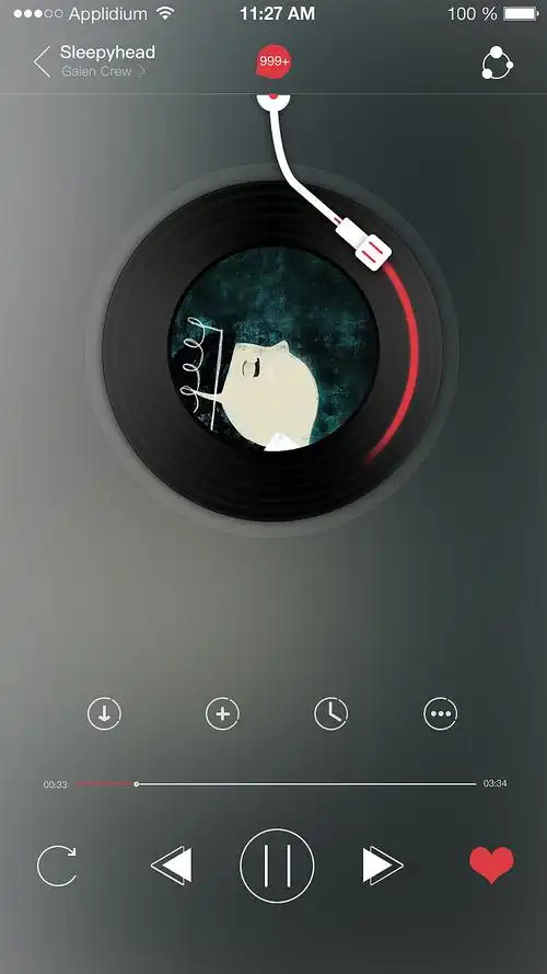 网易云音乐app redesign|ui|app界面|3kira - 原创作品 - 站酷 (zcool