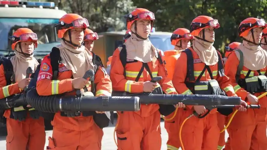 厉兵秣马严阵以待丨云南省森林消防总队严密组织森林草原灭火检验性