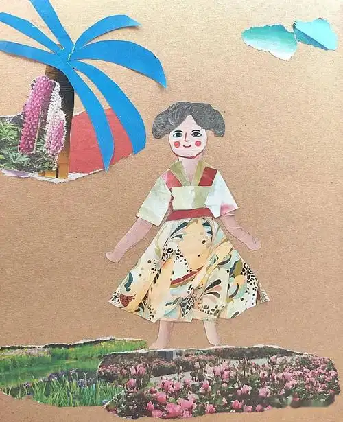 诺米作品 | 《囍卷的拼贴x插画创作课》作业欣赏