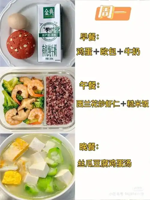 一周轻食食谱