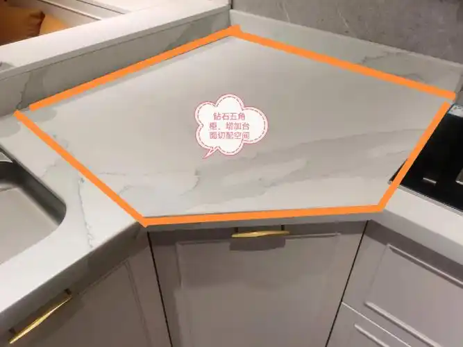 志邦厨柜钻石五角柜