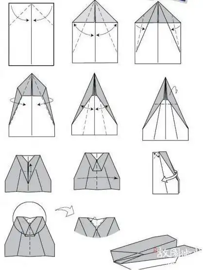 怎么折飞机飞得远