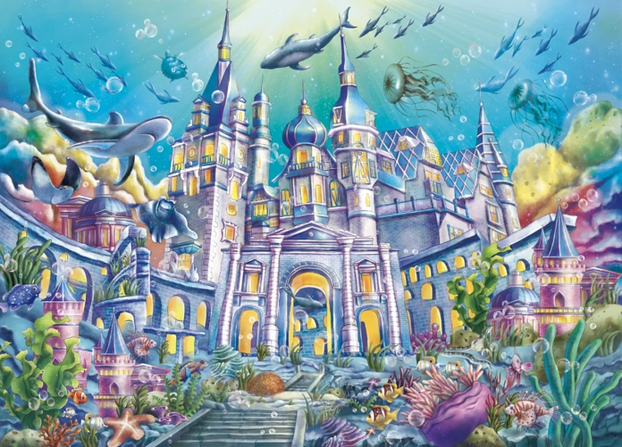 缤纷海底城|插画|艺术插画|西方有木 - 原创作品 - 站酷 (zcool)