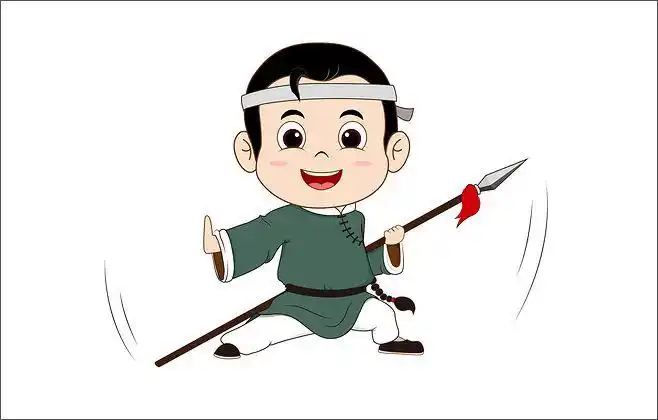 中国功夫卡通人物