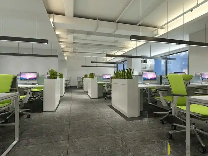 科技类办公室装修效果图